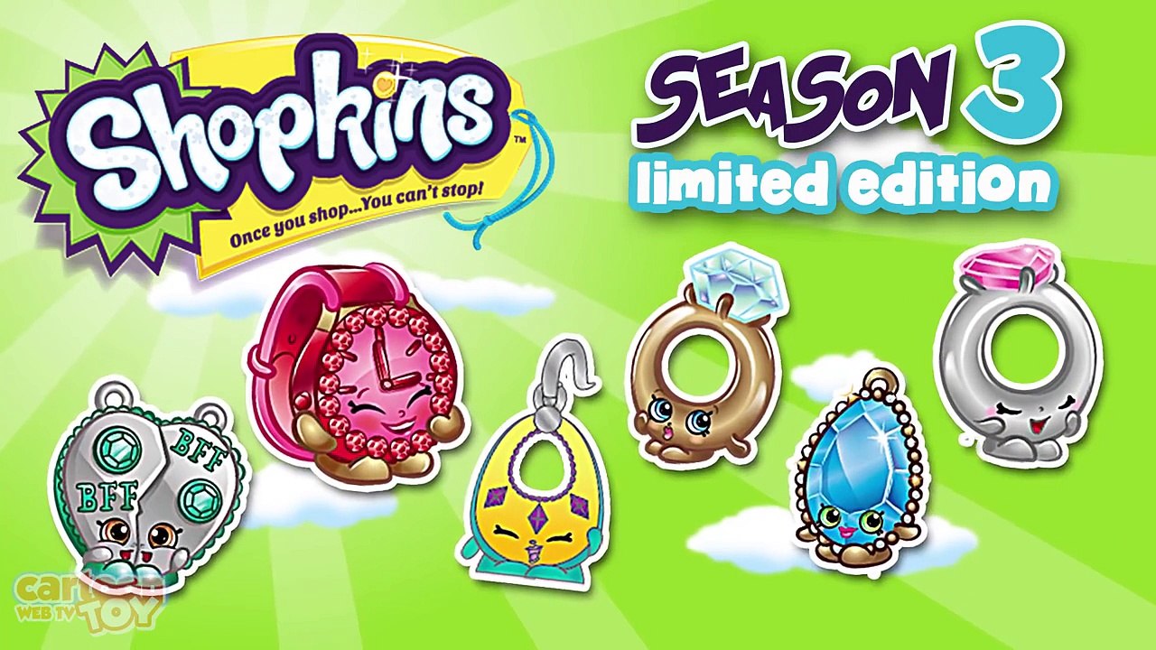 Shopkins Season 3 All Limited Edition Characters by Cartoon Toy WebTV
