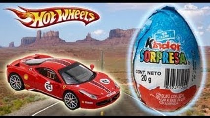 Kinder Surprise Hot Wheels Toy Story Buzz Lightyear Monsters Inc. Mario Bros Lightning McQ