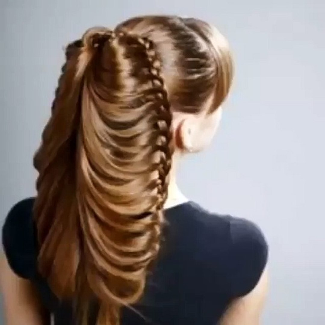 Easy Hair Style For Girls (22) - video Dailymotion
