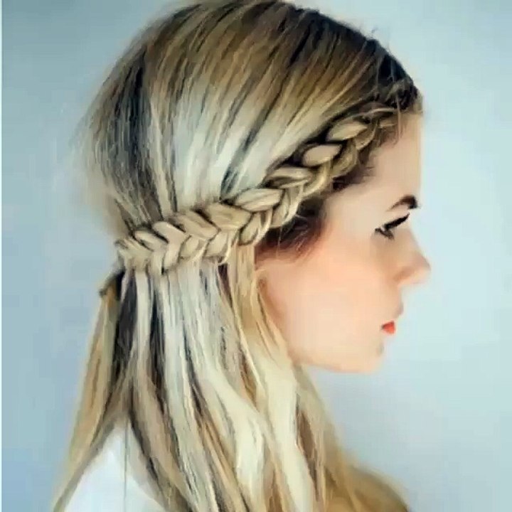 Easy Hair Style For Girls  (27)
