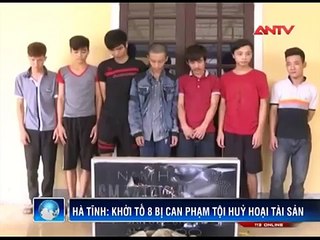 Giang hồ Hà Tĩnh ngang nhiên đập phá tiệm cầm đồ