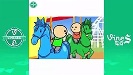 BEST Cartoon Vines of 2015 - Cyandide And Happiness Vine Compilation
