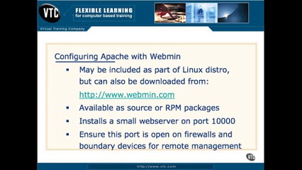 17.Configuring Apache With Webmin