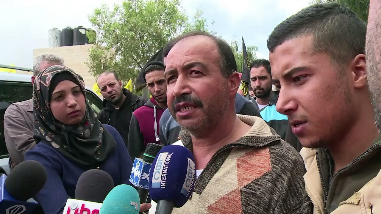 Funeral in Ramallah of a man who killed two Israelis