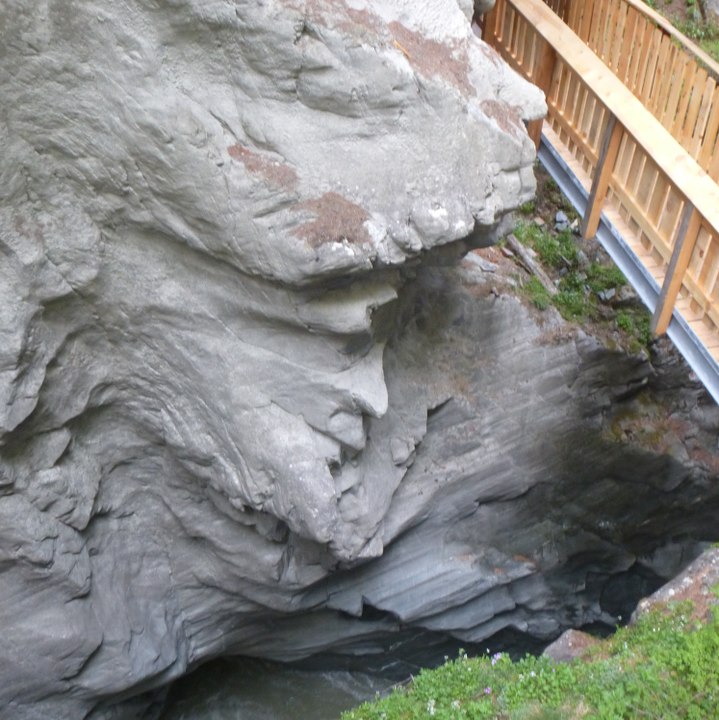 Gornerschlucht in Zermatt (Schweiz)