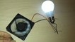 Free Energy Magnet Motor fan used as Free Energy Generator Free Energy light bulb