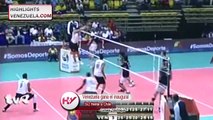 Highlights Preolimpico de Voleibol 2015 Chile vs Venezuela