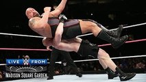 WWE Network: Brock Lesnar takes the giant to suplex city - Live from MSG: Lesnar vs. Big S