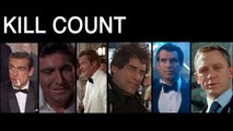 Compilation des victimes de James Bond