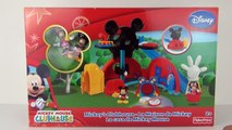 Mickey & Minnie Mouse Clubhouse Disney Junior Playset Toy Review Unboxing Fisher Price