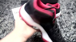 UA air jordan 11 retro low bred shoes review