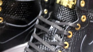 UA Air Jordan I Retro Pinnacle Black shoes review
