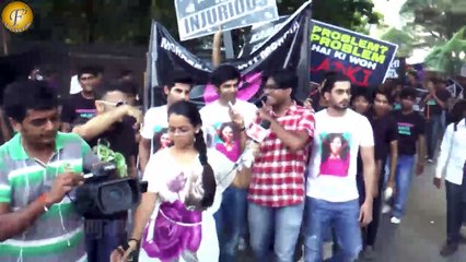 A FUN RALLY "MOHABBAT MUKTI MORCHA" WITH THE STAR CAST OF "PYAAR KA PUNCHNAMA 2"