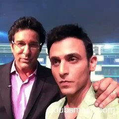 What a sixer -  Former Pakistan Captain Wasim Akram hits one out of the ballpark with his Dubsmash debut