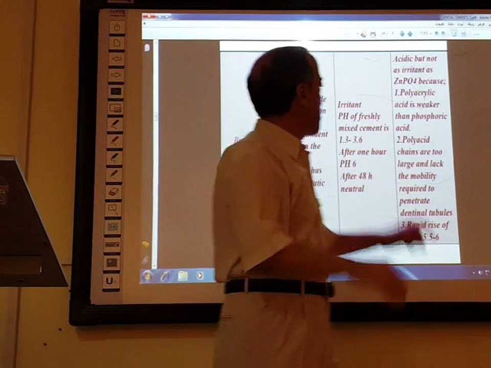 lecture 4 - Dental cement
