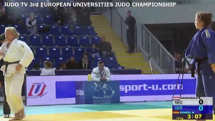 MAT 3 - 3rd EUROPEAN UNIVERSITIES JUDO CHAMPIONSHIP - LIVE 4 (REPLAY) (2015-10-10 09:59:30 - 2015-10-10 13:16:20)