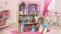 Girls Pink Dream Dollhouse For Barbie Size Dolls KidKraft Sweet & Pretty
