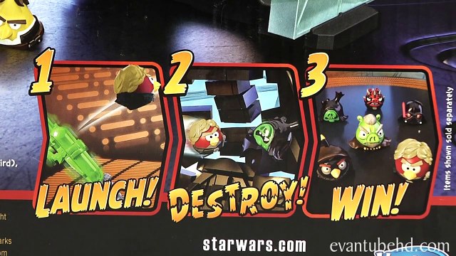 Jenga TIE FIGHTER GAME Angry Birds STAR WARS II Review by EvanTubeHD