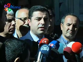 Demirtaş patlama sonrası ilk açıklama