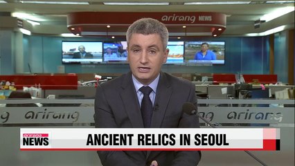 Public exhibition of ancient relics in Korea