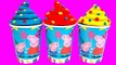 Peppa Pig Ice Cream Surprise Toys Play Doh Rainbow Ice Cream Juguetes de Peppa Pig Toy Vid