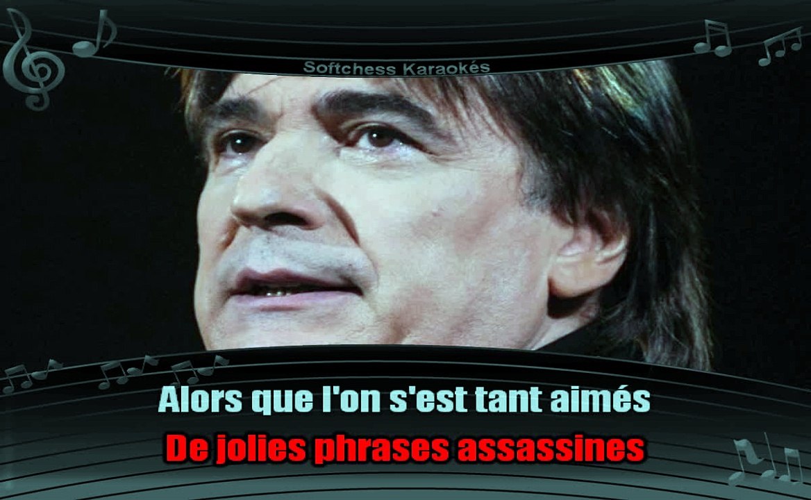 Karaoké Serge Lama - Alors que l'on s'est tant aimés