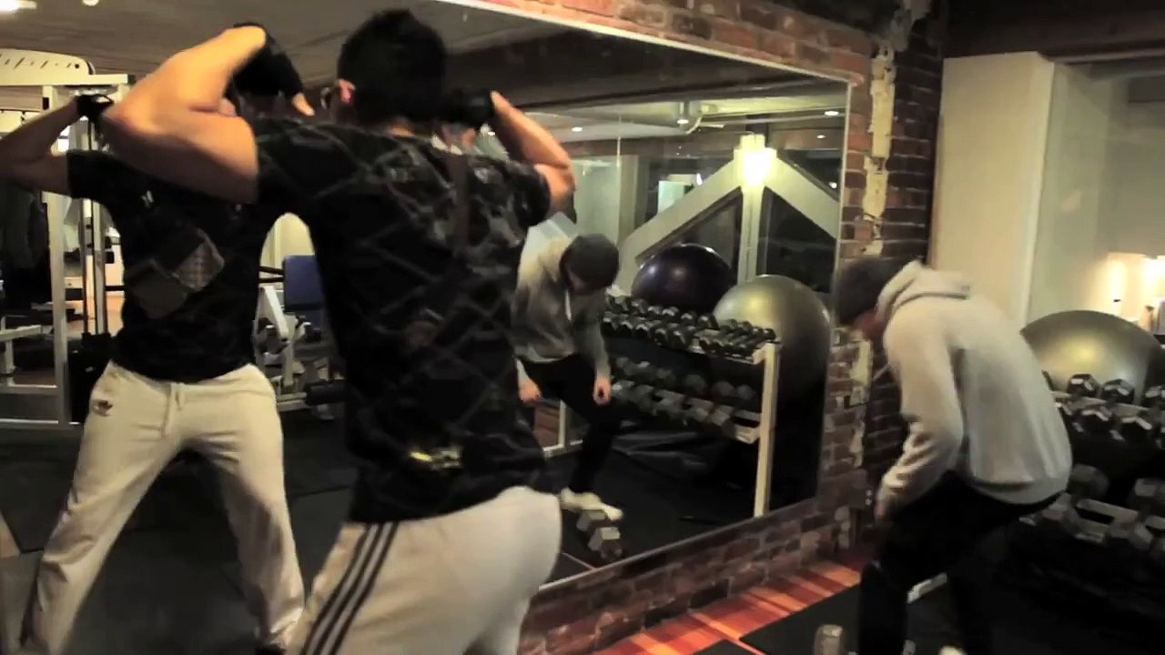 Asian Gangster Roid Rages At The Gym