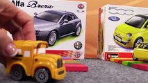 Construct an ALFA ROMEO! Bussy & Speedys MODEL CAR ADVENTURES! Bburago Italian Toy Car Co