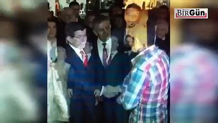 DAVUTOĞLU İŞÇİYİ MAHCUP ETTİ: TAŞERON AMA TELEFONU VAR