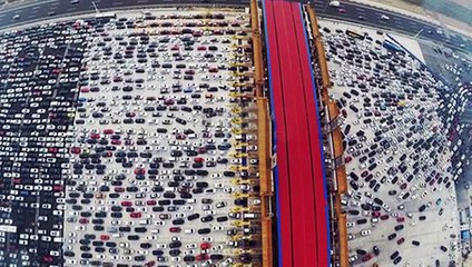 Le plus gros embouteillage du monde en Chine