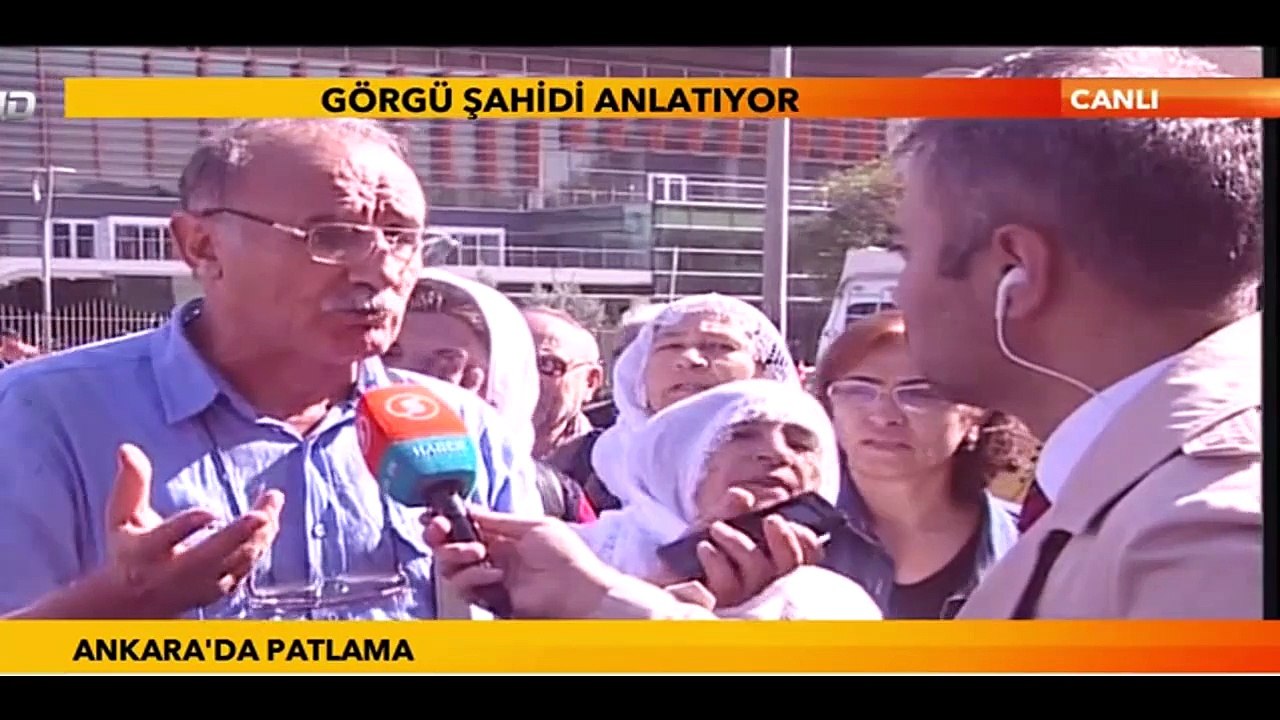 Görgü Tanığı Ankara'daki Korku Dolu O Anları Anlattı