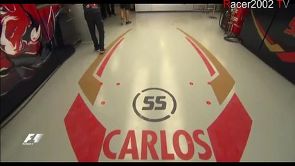 Formula 1 2015 Sochi Sainz crash