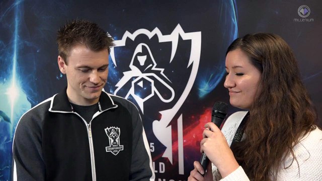 Worlds Saison 5, phase de groupe - Interview de Quickshot - sans traduction