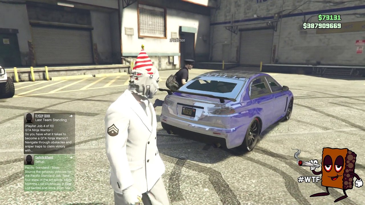 KINDA NEW GTA 5 GLITCH - "FUN GOD MODE" WEAPONS GLITCH AT CUSTOMS. PATCH 1.29 (GTA V GAMEPLAY)