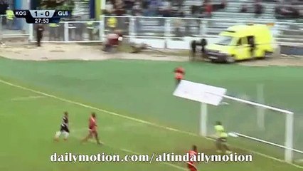 Guinea Big Chance - Kosovo vs Guinea - Friendly Match 10.10.2015