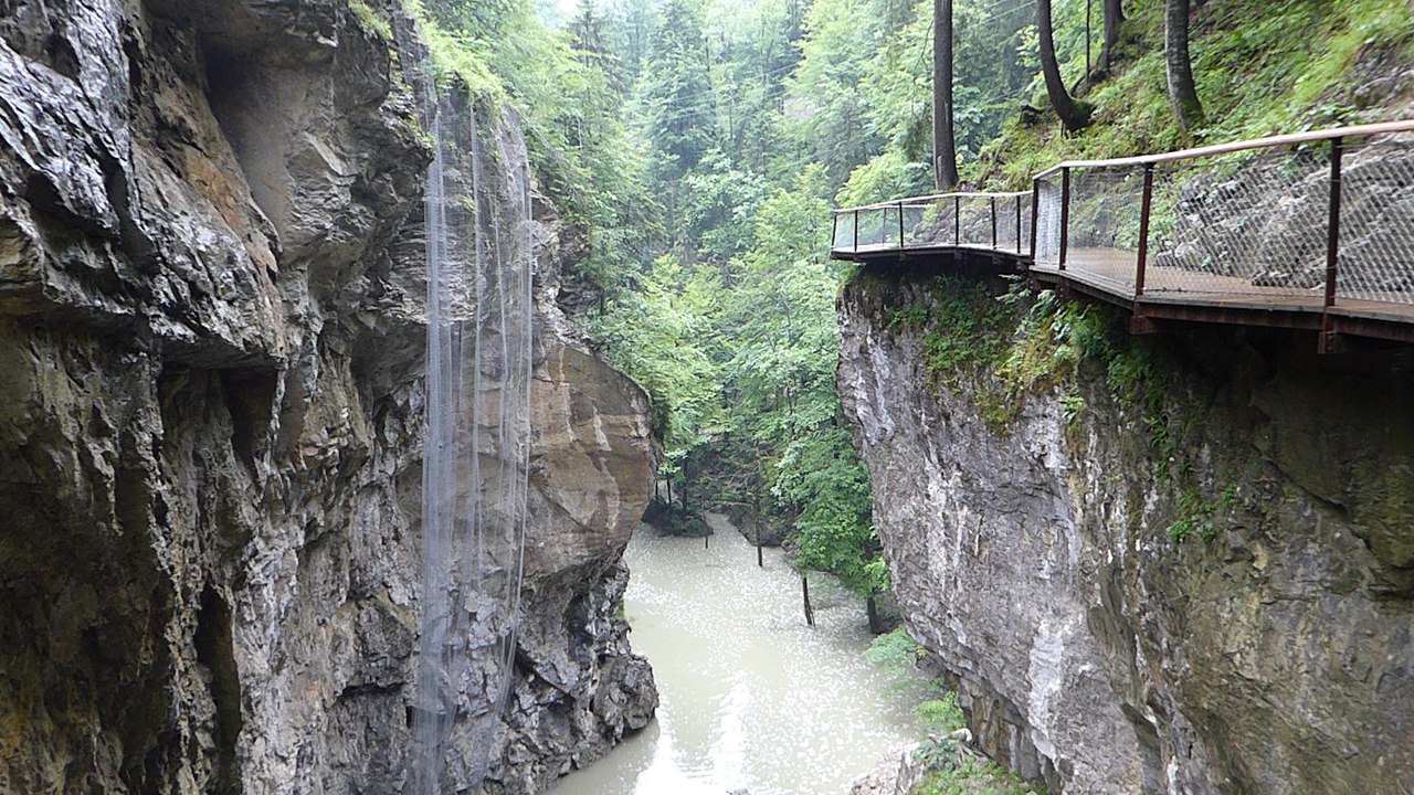 Rappenlochschlucht - Alplochschlucht - Kirchle (Dornbirn / Österreich)