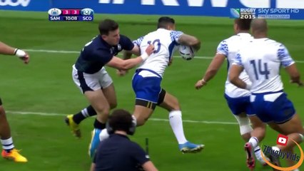 Samoa vs Scotland  3 tries in 3 minutes!!!
