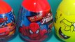 Disney PIXAR Cars surprise egg MARVEL Spider Man surprise egg Nickelodeon SpongeBob surprise egg! [Full Episode]