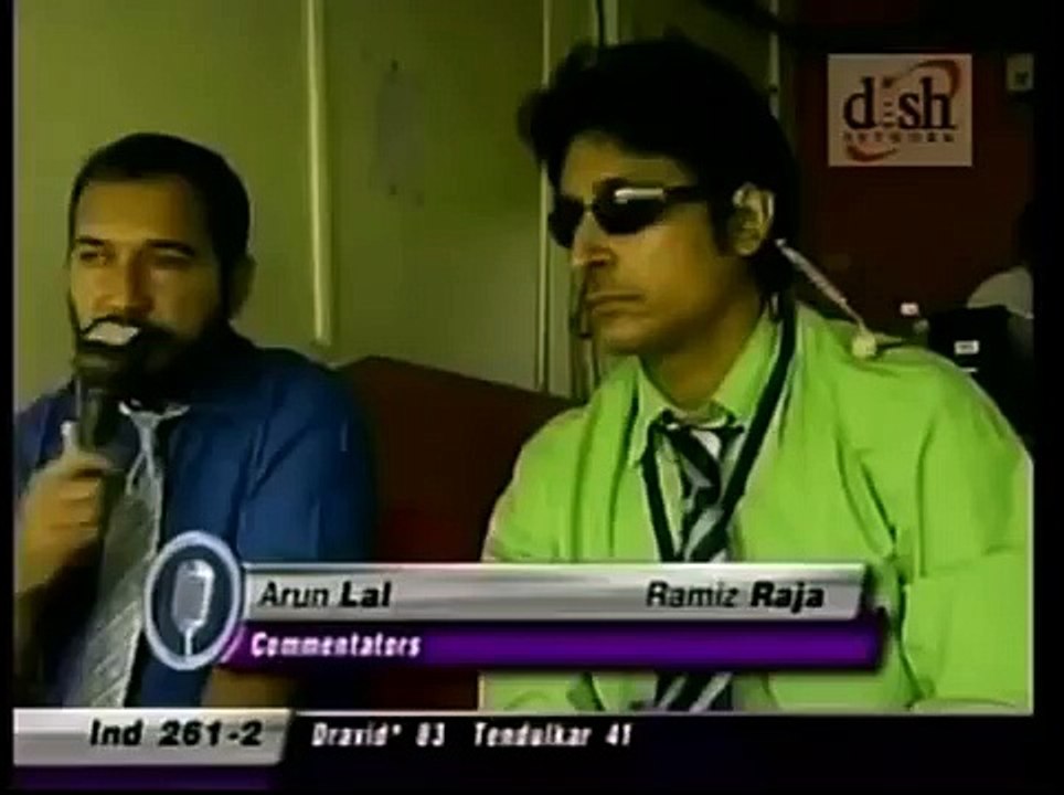 Rahul Dravid trolls Arun Lal! EPIC SIX IN REPLY!