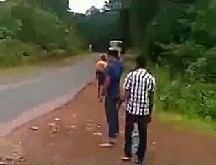 Funny Indian boys stopping a bus - Must watch - comedy video