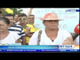 Habitantes de Paraguachón exigen la presencia del presidente Santos en la zona fronteriza con Vzla