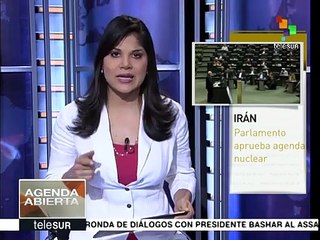 Irán: Parlamento aprueba ley para dar cumplimiento a pacto nuclear