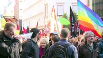 Massenprotest gegen TTIP-Abkommen in Berlin