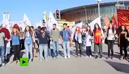 CCTV Footage of Anqara Turkey Attack