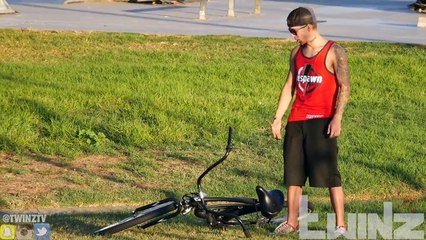 BAIT BIKE IN THE HOOD PRANK