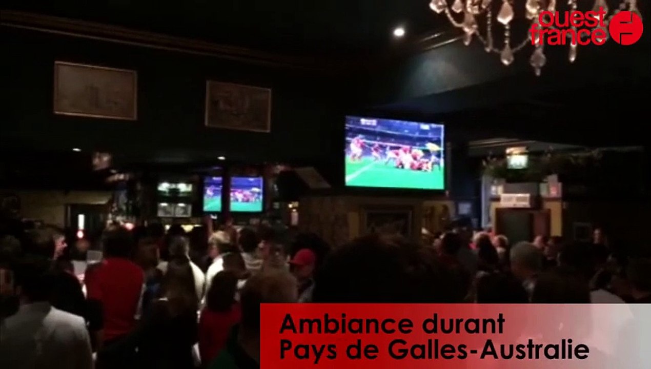 Coupe du monde de rugby: Grosse ambiance pendant Galles-Australie