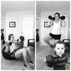 She's being such a good role model as a parent