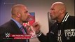 WWE WrestleMania Match Paul Triple H Levesque vs Dwayne The Rock Johnson Yesplease