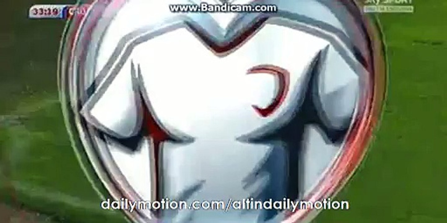 Turkey Free Kick Chance - Czech Republic vs Turkey - Euro 2016 - 10.10.2015