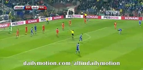 1st Half Highlights HD | Bosnia and Herzegovina 0-0 Wales - EURO 2016 - 10.10.2015